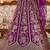 Burgundy Net Fabric Sequins embroidery Semi Stitched Lehenga & Unstitched Blouse With Dupatta