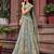 Limegreen Net Fabric Sequins embroidery Semi Stitched Lehenga & Unstitched Blouse With Dupatta