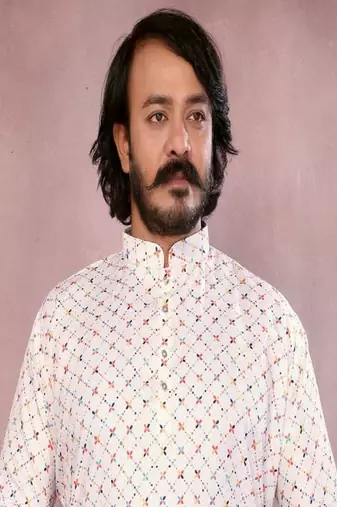 White printed work festival wear cotton readymade kurta pajama