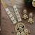 Royal rajwadi long necklace set with premium golden plating
