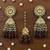 Handcrafted majestic multicolor kundan onyx beaded bridal choker set