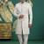 art silk white wedding wear hand embroidery readymade groom