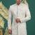 art silk white wedding wear hand embroidery readymade groom