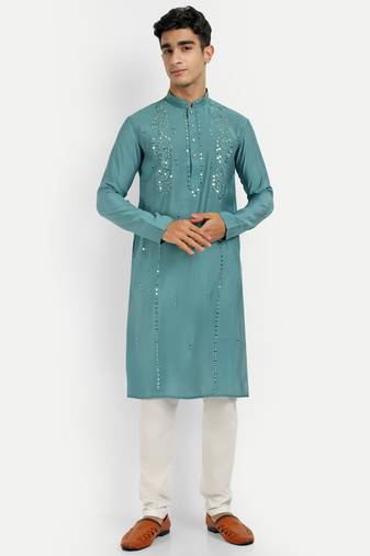 Rama pure rayon wedding special premium designer kurta pyjama