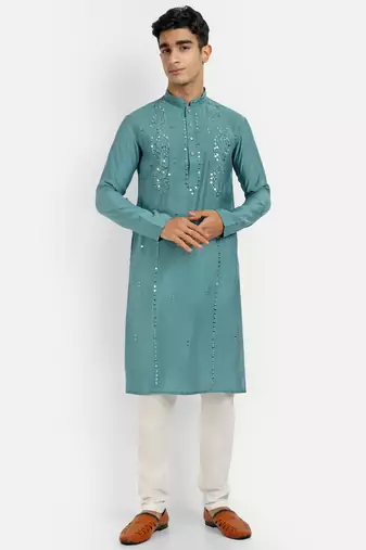 Rama pure rayon wedding special premium designer kurta pyjama