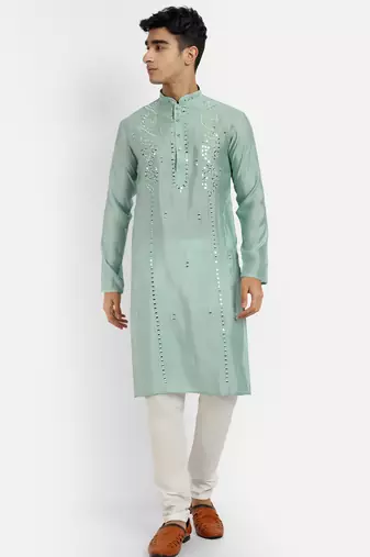 Pista pure rayon wedding special premium designer kurta pyjama
