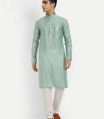 Pista pure rayon wedding special premium designer kurta pyjama