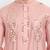 Peach pure rayon wedding special premium designer kurta pyjama