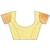 Yellow color linen cotton zari weaving work saree