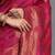 pink color  art silk zari woven work saree 