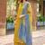 Women Barline Viscose & Handwork Kurta With Trousers And Dupatta