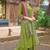 Women Barline Viscose & Handwork Kurta With Trousers And Dupatta