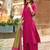 Women Barline Viscose & Handwork Kurta With Trousers And Dupatta