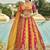 Multicolor Art Silk with Embroidered Cut Work Readymade Bridal Lehenga Choli - Full Stitched Free size