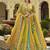 Multicolor Art Silk with Embroidered Cut Work Readymade Bridal Lehenga Choli- Full Stitched Free size