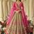 Beige Art Silk with Embroidered Cut Work Readymade Bridal Lehenga Choli- Full Stitched Free size