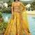 Yellow Art Silk with Embroidered Cut Work Readymade Bridal Lehenga Choli- Full Stitched Free size