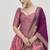 Pink Color Kanjiwaram Silk Jacquard Designer Lehenga Choli