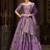Purple Color Kanjiwaram Silk Jacquard Designer Lehenga Choli