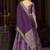 Purple Color Kanjiwaram Silk Jacquard Designer Lehenga Choli