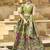 Charming Mehendi color Jacquard Lehenga choli with Dupatta