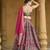 Lehenga Choli Thread Work Jacquard Silk in Multicolor
