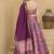 Lehenga Choli Thread Work Jacquard Silk in Pink
