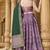 Lehenga Choli Thread Work Jacquard Silk in Purple