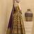 Lehenga Choli Thread Work Jacquard Silk in Yellow