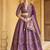 Lavender Trendy Kanjivaram Jacquard Woven Work Lehenga choli