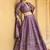 Lavender Trendy Kanjivaram Jacquard Woven Work Lehenga choli