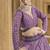 Lavender Kanijwaram Jacquard Designer Lehenga Choli For Ceremonial