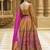Yellow Kanijwaram Jacquard Designer Lehenga Choli For Ceremonial
