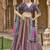 Navy blue color Jacquard Designer Lehenga Choli For Festival