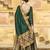 Dark Green Color Jacquard  Designer Work Lehenga Choli For Ceremonial
