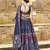 Charming Navy blue color Jacquard Lehenga choli with Dupatta