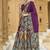 Charming Wine color Jacquard Lehenga choli with Dupatta