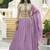 Designer Lehenga Choli Crush Silk in Lavender