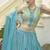 Designer Lehenga Choli Crush Silk in Sky blue