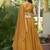 Designer Lehenga Choli Crush Silk in Mustard