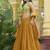 Designer Lehenga Choli Crush Silk in Mustard