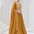 Mustard Festive Look with Silk Crush Lehenga Choli