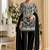 designer pakistani style black georgette salwar suit for women wedding wear