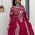 Pink Vichitra Thread Sequence Work Top with Vichitra Lehenga and Embroidered Vichitra Shrug Set – With Shrug