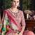 Pink Chanderi Silk Heavy Embroidered Designer Palazzo Suit