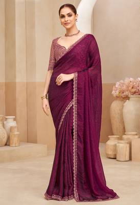 fendi jacquard saree with embroidered blouse 1