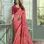 crystal chiffon silk blend saree     lightweight designer collection