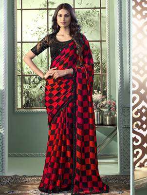 chiffon saree  lightweight daily & elegant wear 1