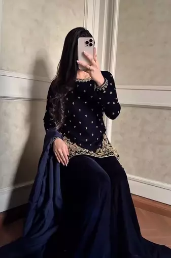 Winter Special Velvet Suit 