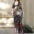 Spanish satin saree with satya paul modern design & pranch finish | premium spanish satin blouse